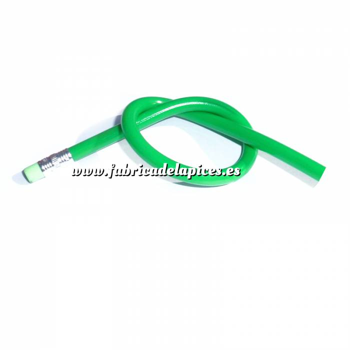 Imagen Lapices Flexibles Lápiz flexible redondo de plástico verde 